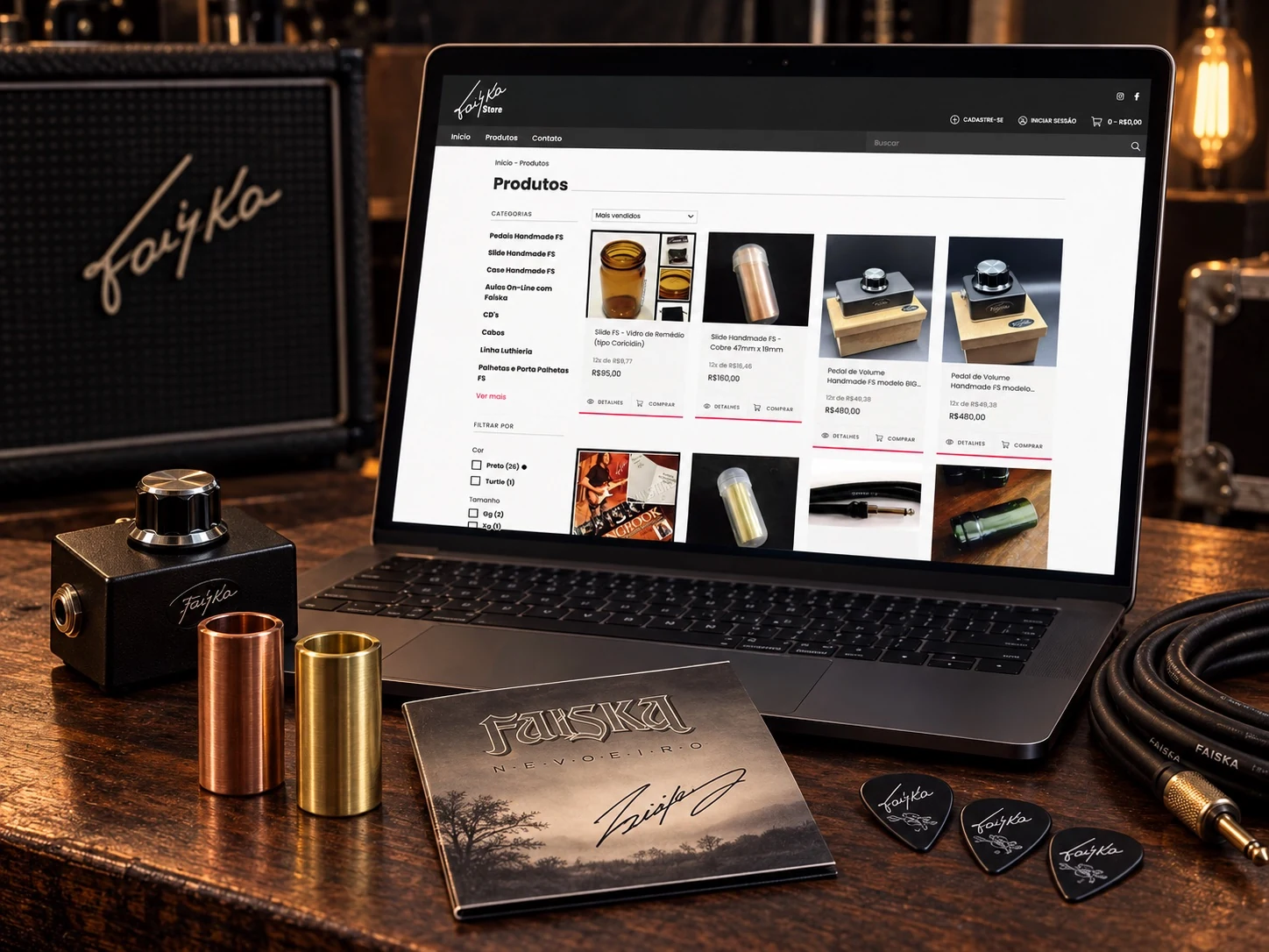 Benefício de desconto exclusivo na Faiska Store